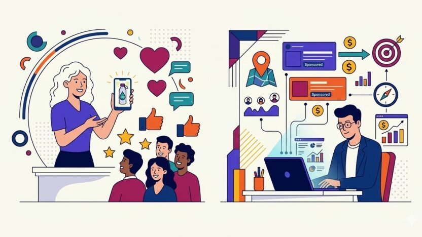 Influencer Marketing vs Social Media Ads